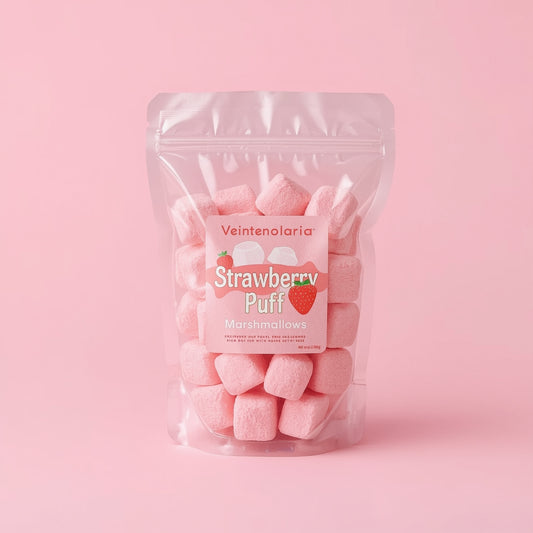 Strawberry Puff Marshmallows